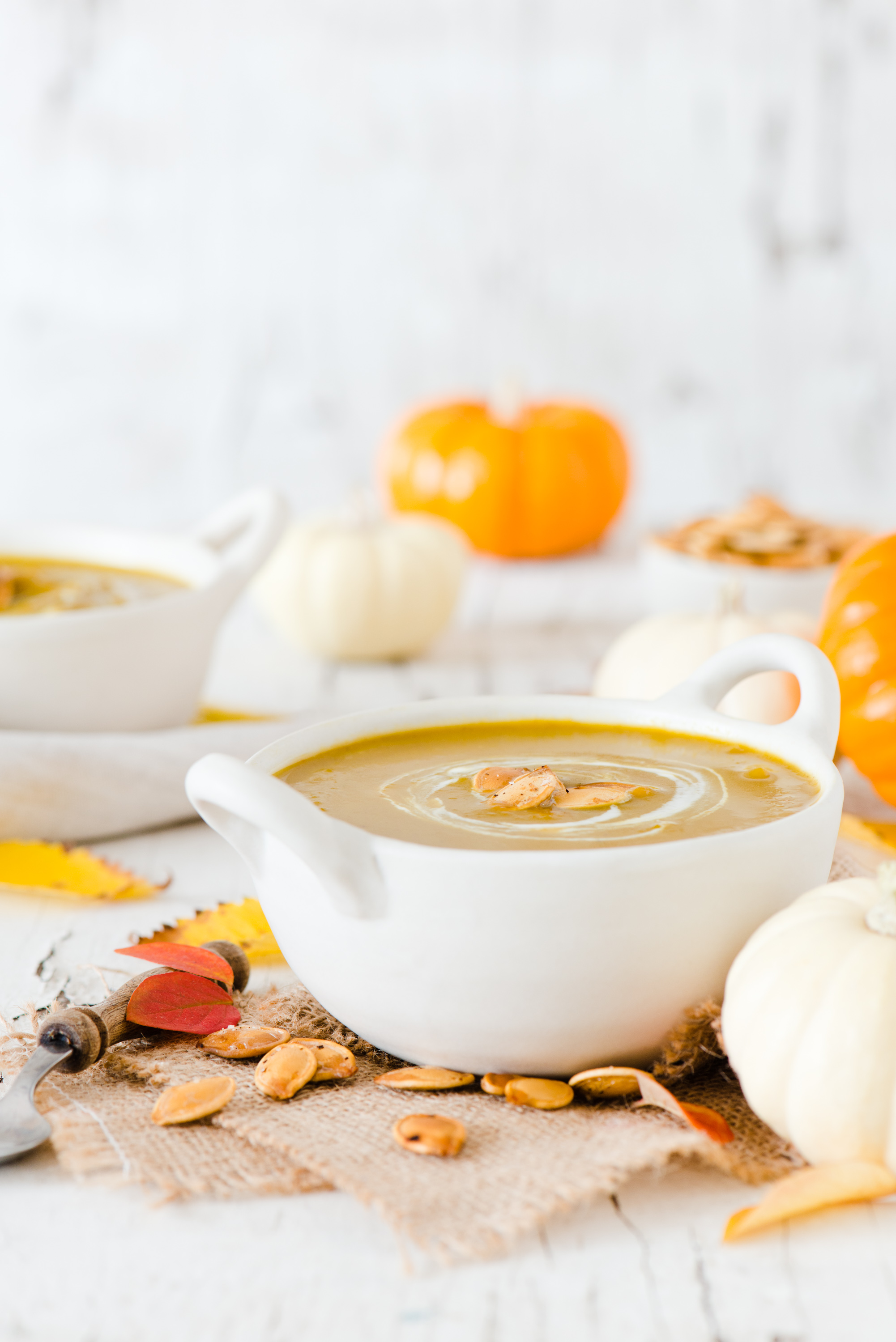 Curry Pumpkin Soup - Simple, healthy and delicious!