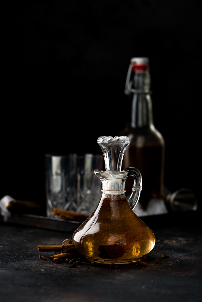 Winter Spiced Syrup - Cinnamon, nutmeg, and cloves make this the perfect winter syrup.