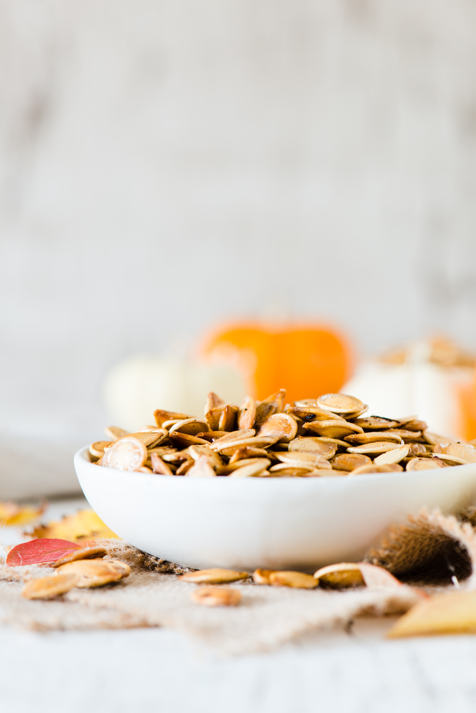 Roasted Pumpkin Seeds - One of the best parts of pumpkin!