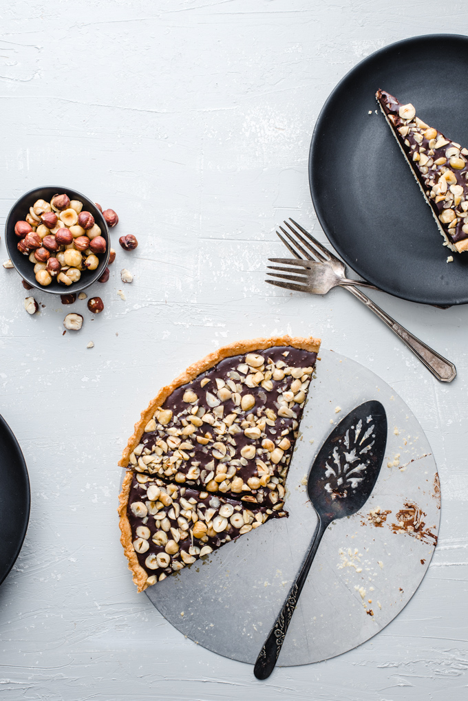 Chocolate Hazelnut Tart - Loved the rich chocolate and flavours of toasted hazelnut.